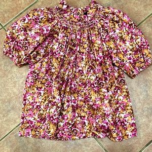 J. Crew short sleeved turtleneck